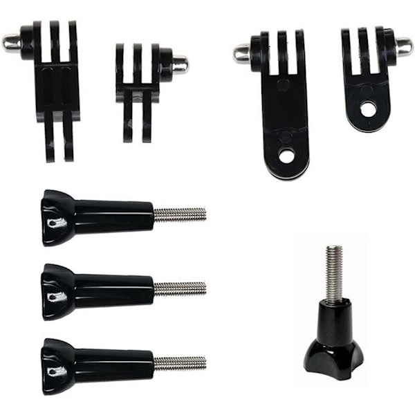 Justerbar Kameraforlengelsesarm, Fast Monteringsbrakett med Kort og Lang Skrueforlengelsesarm for GoPro Hero 10, 9, 8, 7, 6{f2}