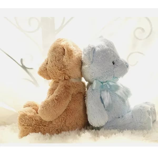 Fargerik bamse plysjleketøy - 28 cm kosedyrgave til barn, venner og elskere X3