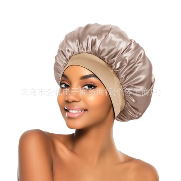 Bred Elastisk Hovedbeklædning & Sovehætte – Skønheds-bruse- & Nathat**Kong Blue Kong Blue