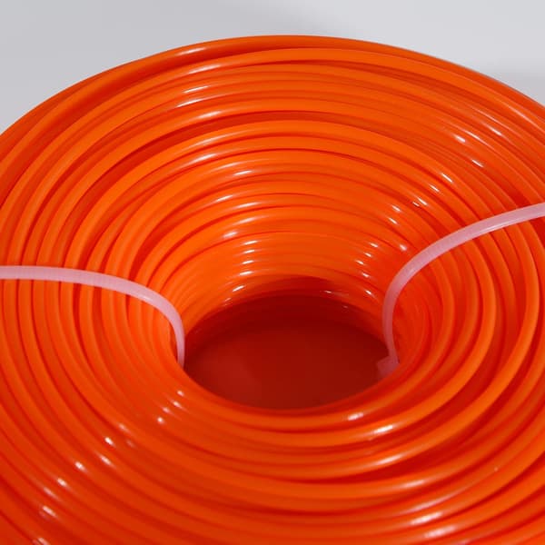 Avrundet Trimmerline 2,4 mm x 30 m Oransje Gressklipper Trådsnor Plenklipper Tilbehør 30 Meter