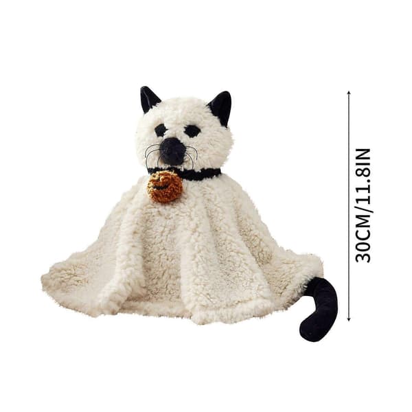 Pottery Barn Cleo Kat Spøgelsesformet Pude Halloween Dekoration Gave{f2}