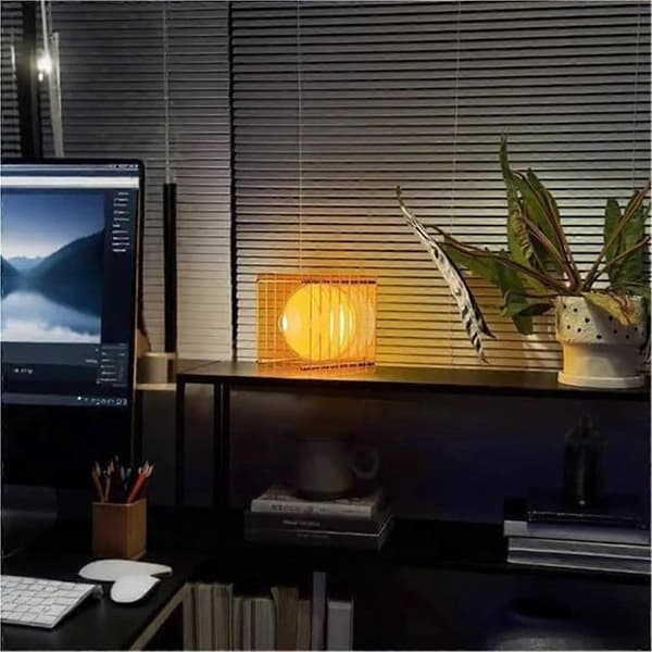 LED Belysning Multi-Lags Akryl Lampe DIY Kunstnerisk Månelys Glød til Soveværelser, Stuer og Kontorer