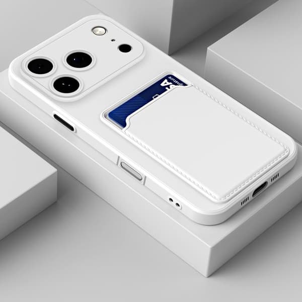 iPhone 17 Pro Deksel med Kortfølelse og Kontrasterende Knapper {hw}
