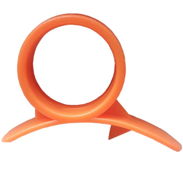 Apelsinskalare, plast, orange, set om 2 (F2)