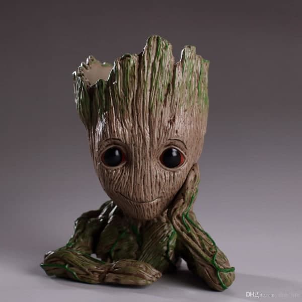 Guardians of the Galaxy 2 Baby Groot Blomkruka Brun{F2}