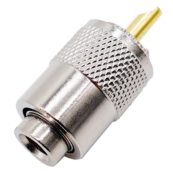 10 RF-stik UHF Han-stik Rg8 Rg58 Kabelstik Antennestik Pl259{f2}