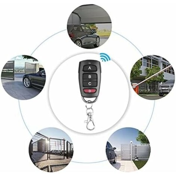 3 kpl Garageavan ovi kaukosäädin kloonaus kaukosäädin 433MHz