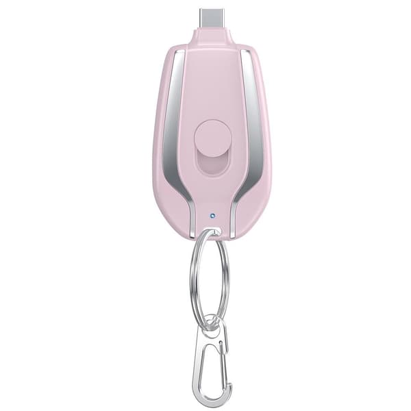 Portabel Powerbank Nödladdare ROSA FÖR TYPE-C FÖR TYPE-C
