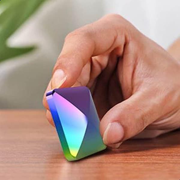 2 stk. Bordlegetøj Fidget Farverigt Kontor Roterende Dekompressionslegetøj Vendende Snurrende Flip Bordpladelegetøj til Stresslindring Lommeformat Dans Sensorisk Legetøj