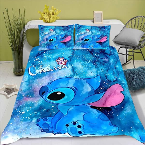 Wish Stitch 3D digitaalisesti painettu kolmiosainen vuodevaatesetti 2{F2} 2 140*210