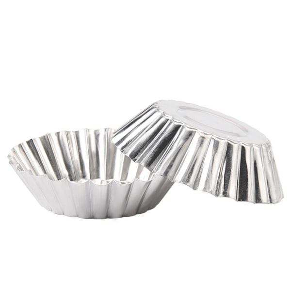 Aluminium Cupcake Kageform Bageforme Varm Jelly Form Bageplader 20 stk.(f2)