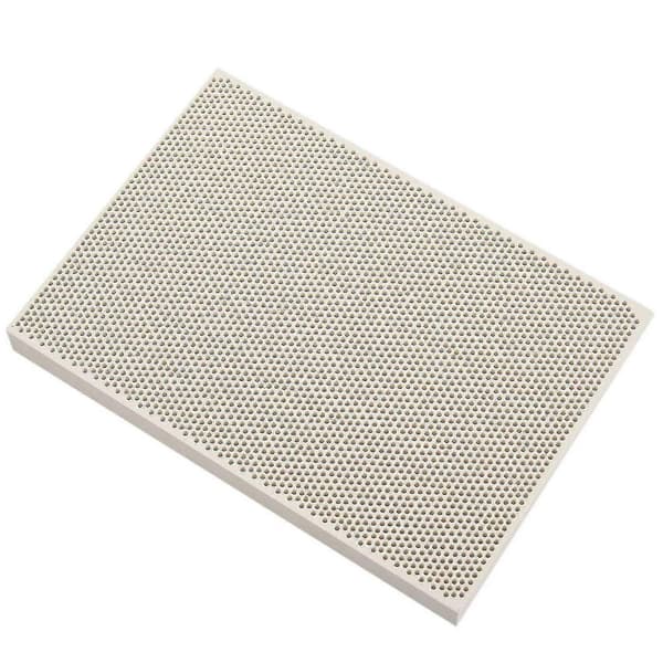 3x gasbrænder keramisk bikage svejset pladeopvarmning 135x95x13mm(f2)