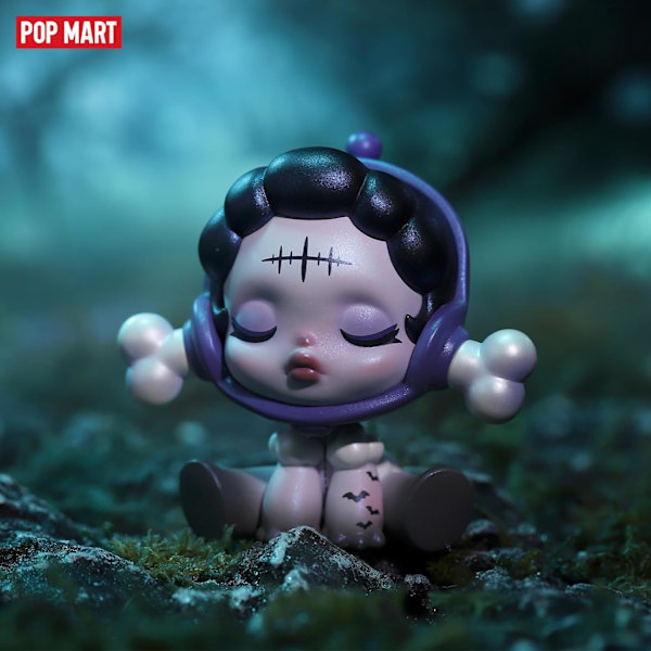 POP MART Skullpanda Ancient Castle 3 stk action figur populært legetøj samlerobjekt kunst legetøj eksklusiv Kawaii fantastisk kreativ gave rumindretning{f209}