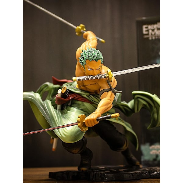 One Piece Roronoa Zoro Action Figur Samlemodell Leke Gave}F2{