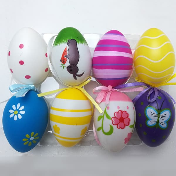 2026 DIY Påskemalingsegg 12 stk Håndverksdekorasjonssett