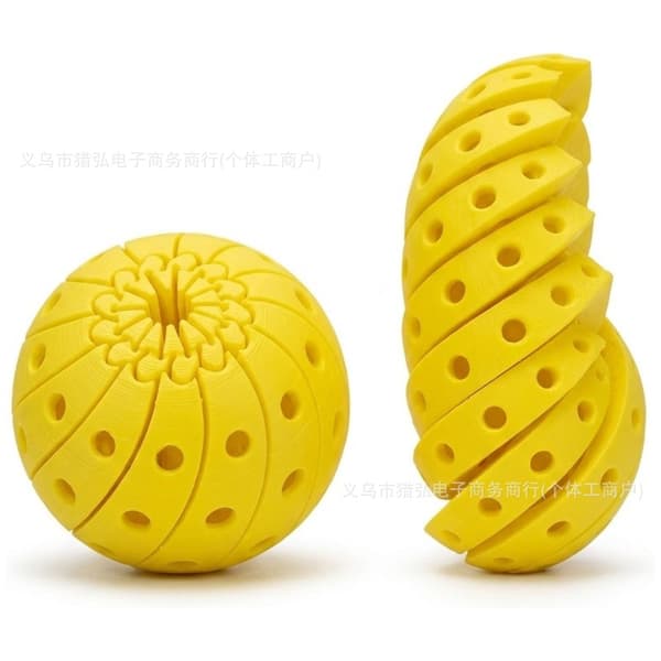 Baseball Fidget Ball Legetøj 3D Printet Skrivebord Stressaflastning Spinner Sensorisk Fidget Legetøj Pickleball