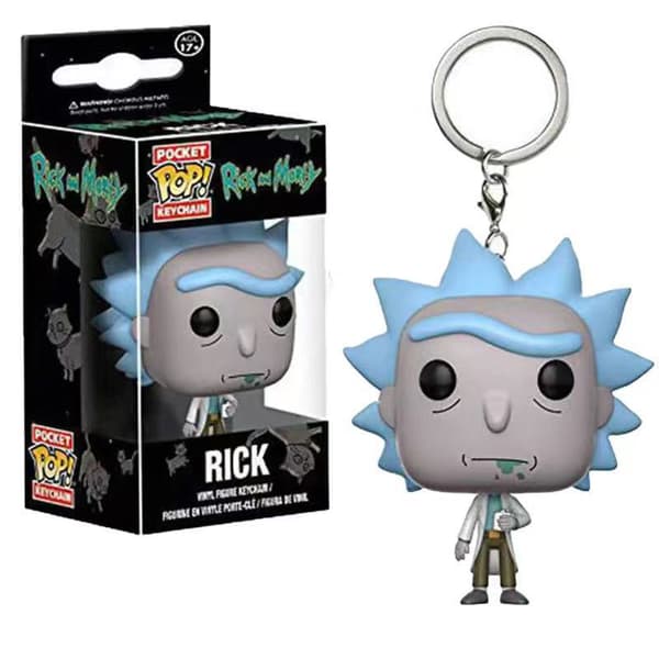Rick and Morty -vinyylihahmoavainperä, miniriipus Rick