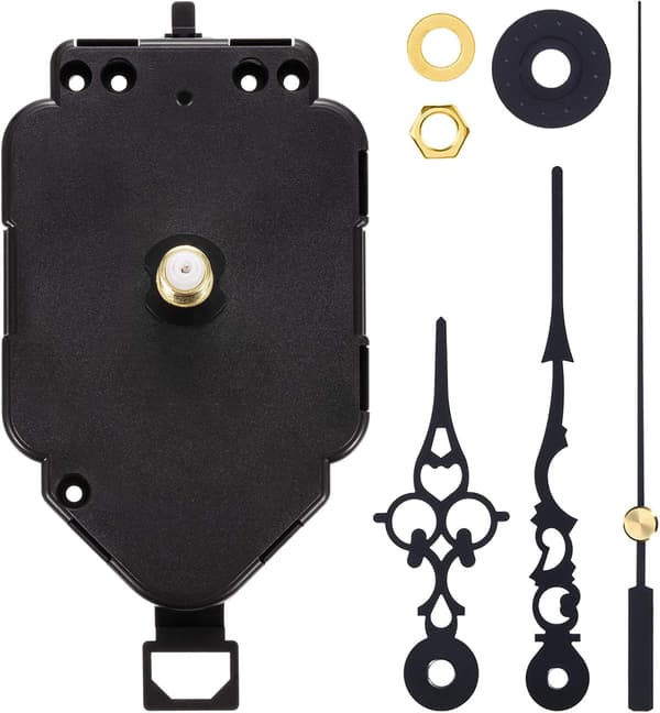 DIY Kvarts Pendel Klocka Urverk Kit Ersättning Pendel Klocka Urverk Mekanism (Axellängd 2,3 cm){F2}
