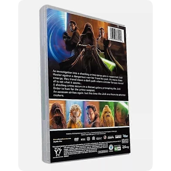 Star Wars: The Acolyte (DVD Engelsk version, 2-Disc Box Set) Ny Förseglad Engelska{F2}