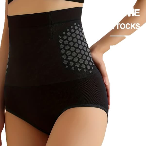 Högmidjade Shapewear Trosor Magkontroll Rumplift Sömlösa Kroppsformande Underkläder*XL*svart black XL