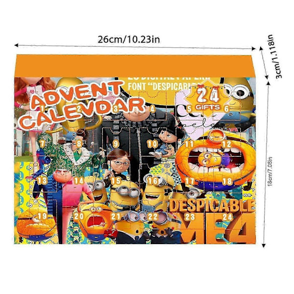 Minion Julekalender 24 Dages Overraskelse 2025{f2}