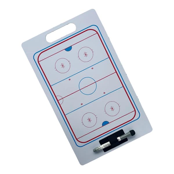 Bærbare ishockeytavler med tusch til trænere, whiteboard