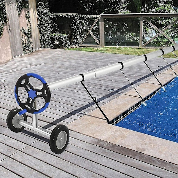 2024 Poolrulle för swimmingpooler, bubbelpoolsrulle, ovanmarkspoolrulle, för solskydd och presenningar för swimmingpooler från 300 till 570