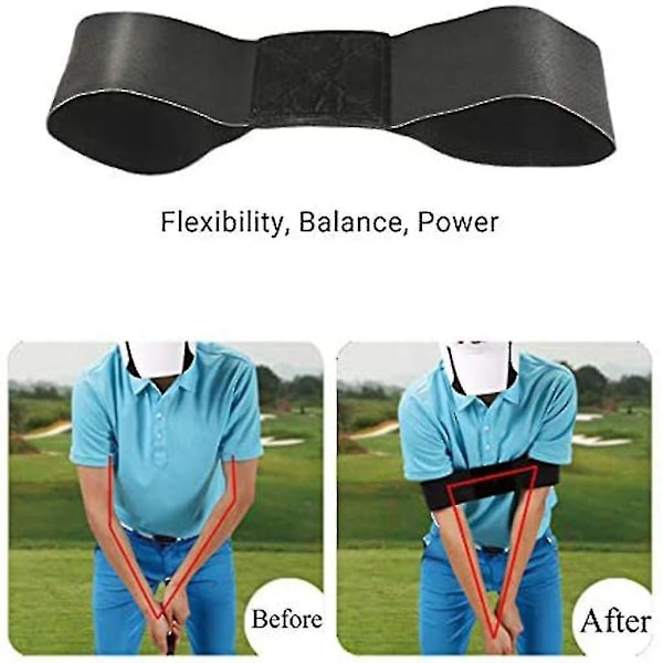 Golf Svingträning Arm Band Trainer Golf Svingställning Korrigering
