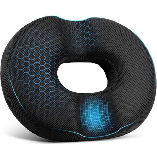 2026 Memory Foam Sittdyna Svanskottsstöd Hemorrojd Lindring Kudde