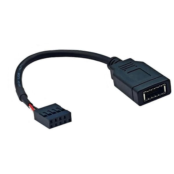 USB 9PIN - Type-C -etupaneelikaapeli (F823)