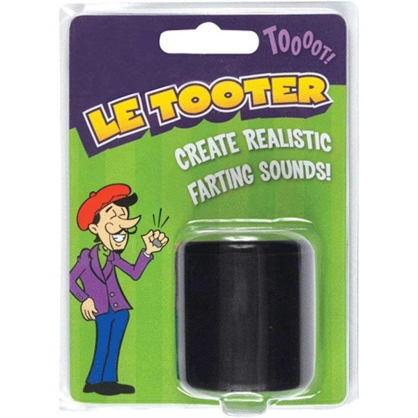 Pooter Prompemaskin Leke Gummi Le Tooter Lag Prompelyder Beste Nyhetsspekegave Vits Barnas Dag Festleke (Svart2){f2}