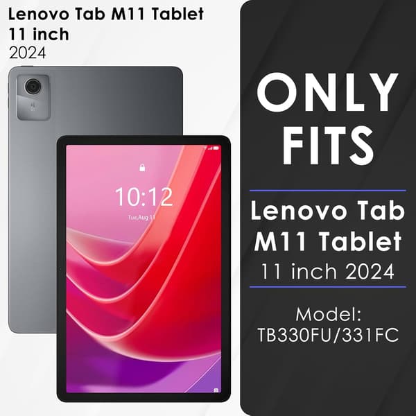 Fodral Svart Lenovo Tab M11 KATUMO