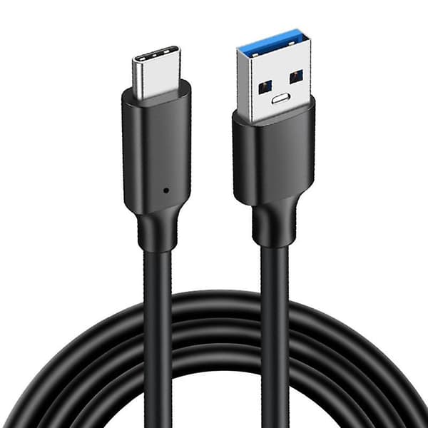 USB3.2 10Gbps Type-C Kabel USB A til Type-C 3.2 Dataoverførselskabel USB C SSD Harddisk Kabel PD 60W 3A Hurtig Opladning 3.0, 1M(F396)