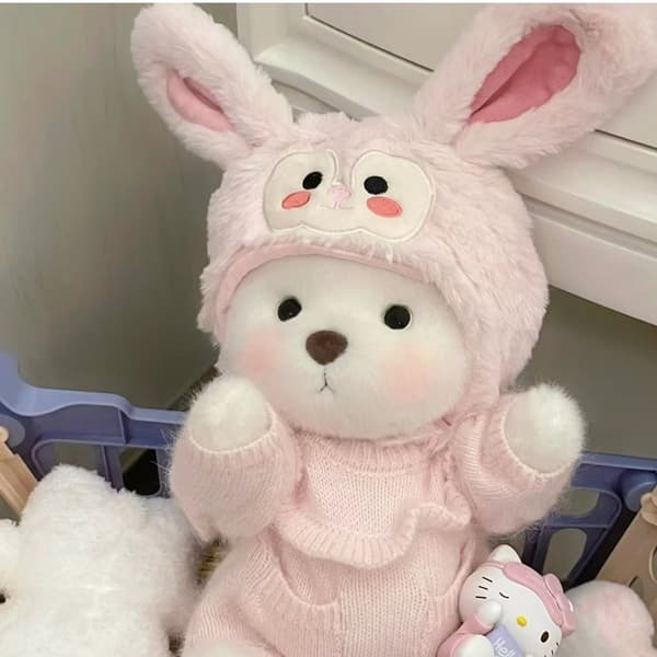 Bamsetøj 30 cm – Tilbehørssæt til plysdyr uden bamse**Dudu Kitten Dudu Kitten