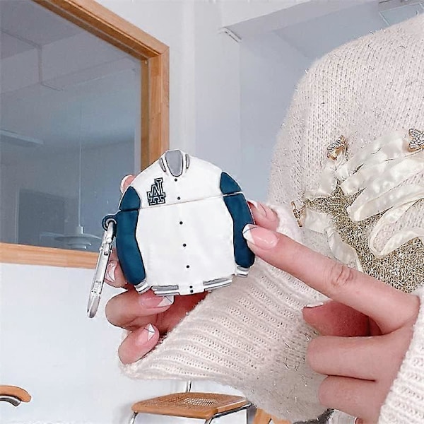 Passer til Airpods 3. generation 2021, Silikone Tegneserie Sød Etui Beskyttende Stødsikkert Cover til Airpods 3 BallCloth{F2] BallCloth standard