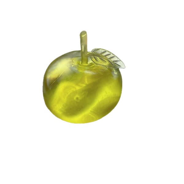 Grøn Æble Squishy Klar Squishy Stressaflaster Angstlindring til Børn og Voksne green