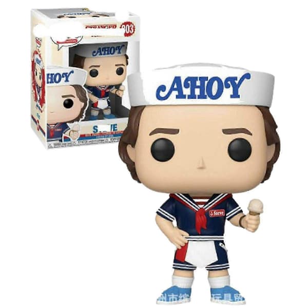 Stranger Things Wheeler Hunter Vinylfigur - Samlarobjekt TV-karaktärsmodell, Presentidé för fans & samlare (Barn & Vuxna) Steve 2