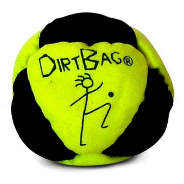 World Footbag Dirtbag Footbag Robust sandfylld Hacky Sack Footbag E