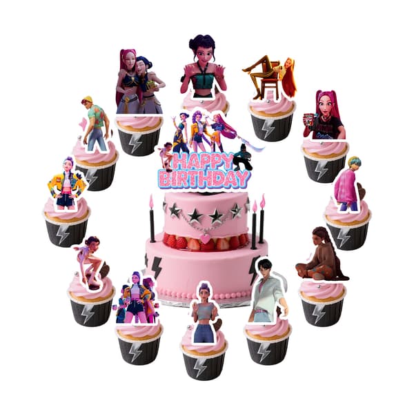 Witch Squad 7-delars partyset – Flaggor, ballonger, duk och mer för temafestdekoration c