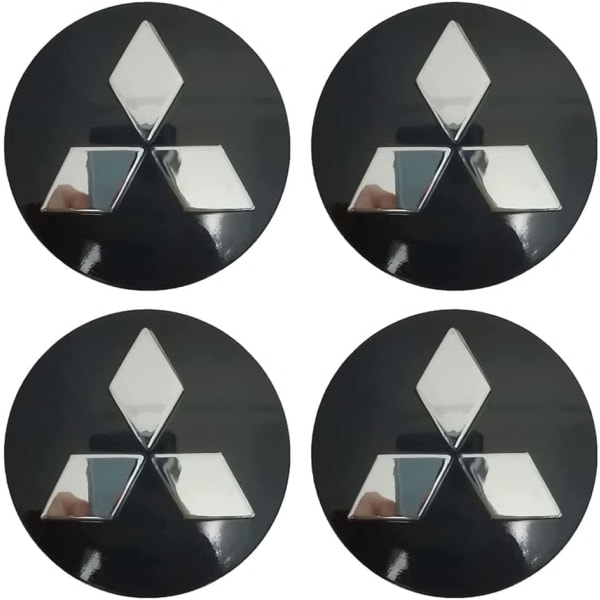 4-pakning Fit Mitsubishi Hjulkapsler, 60mm/2.35in B