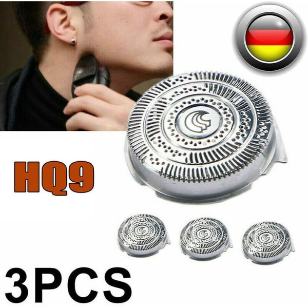 3 Replacement Shaver Heads for Philips Hq9 Hq8140 9160 Pt920