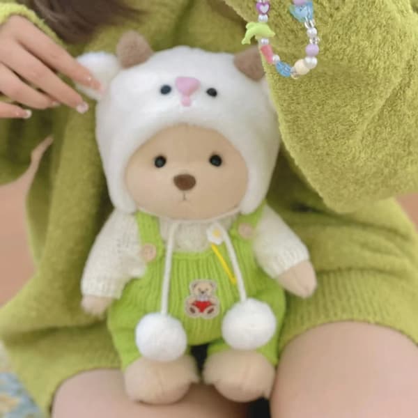Bamsetøj 30 cm – Tilbehørssæt til plysdyr uden bamse**Dudu Kitten Dudu Kitten