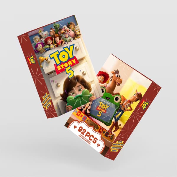 92 STK Toy Story LOMO-kort, samlekort, postkort og gavekortssæt