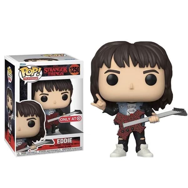 Stranger Things Sæson 4 Samlerfigur - Legetøjsmodel i begrænset oplag, perfekt til fans Eddie