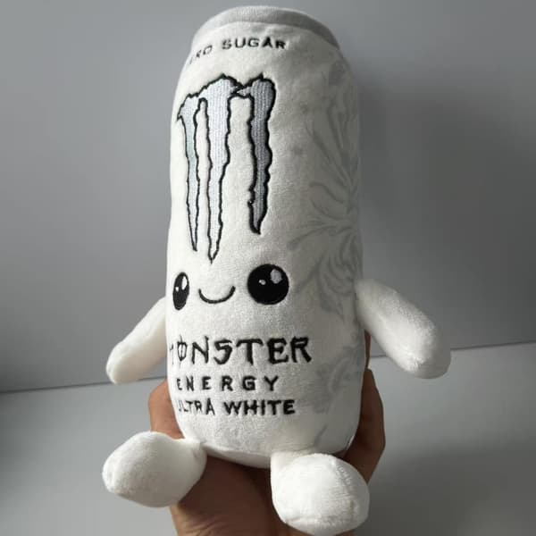 Monster Energy Dåse Plyslegetøj, Blød Fyldt Drikkedåsepude, Samlerobjekt Gave
