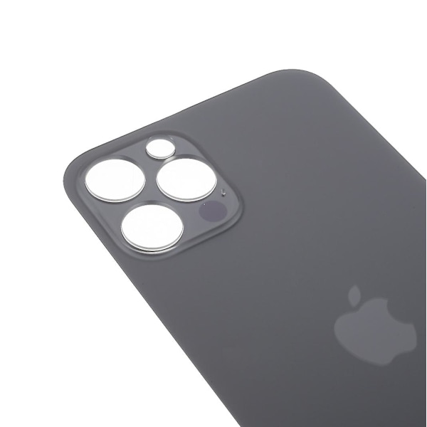 Batterihus dæksel til iPhone 12 Pro reparationsdel (Kameraringhul standardversion) Sort{f2} Black iPhone 12 Pro 6.1 inch