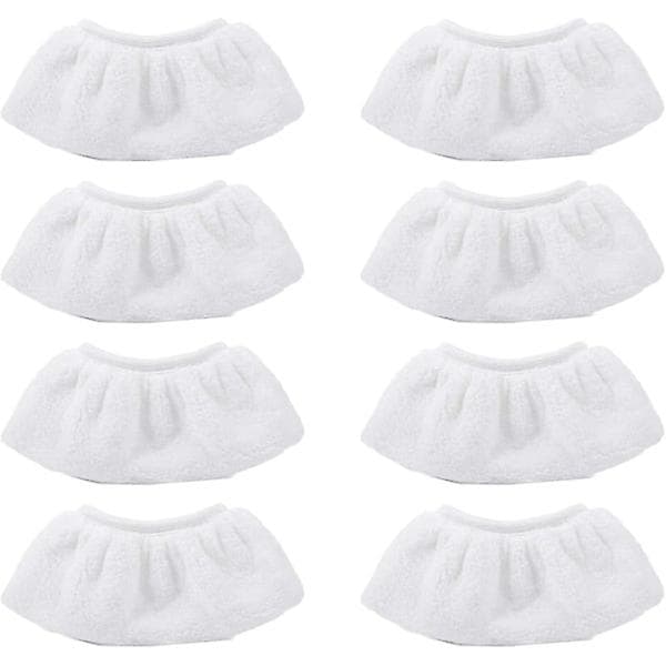 8-pack mikrofiberduk överdrag för Kärcher ångtvätt SC1 SC2 SC3 SC4 SC5 CTK10 handmunstycke tillbehör{F2}