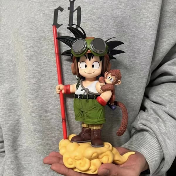 Dragon Ball Son Goku 16cm Actionfigur PVC Staty Anime Samlarobjekt Modell Leksak Present till Monkey Kid no box