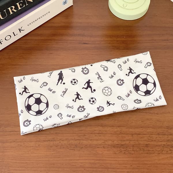 Fotballpannebånd Elastisk – VM Fotball Hårbånd Supportertilbehør**18# Geometrisk Tekstur 18# Geometric Texture