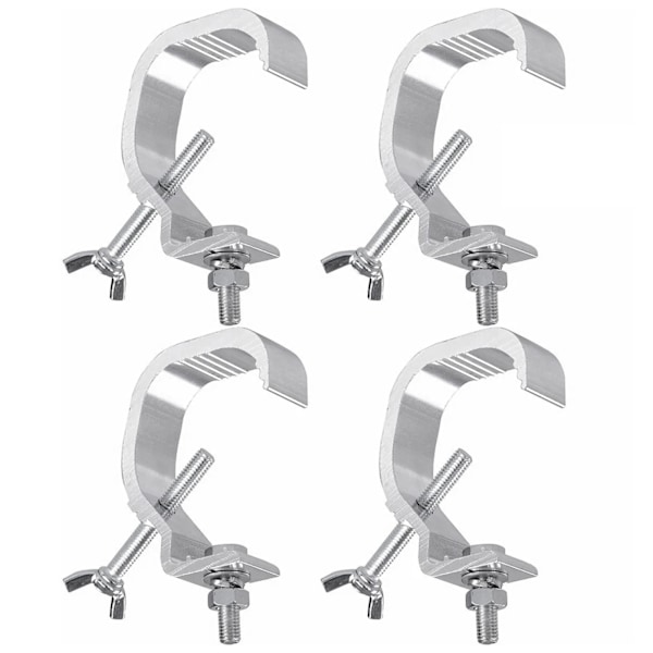 BEMS Scene Lys Klemme Høy Ytelse Hindre Sklisikker Støpt Aluminium Scene Lampe Krok Sett for Spotlight Moving Head Lys 4 stk